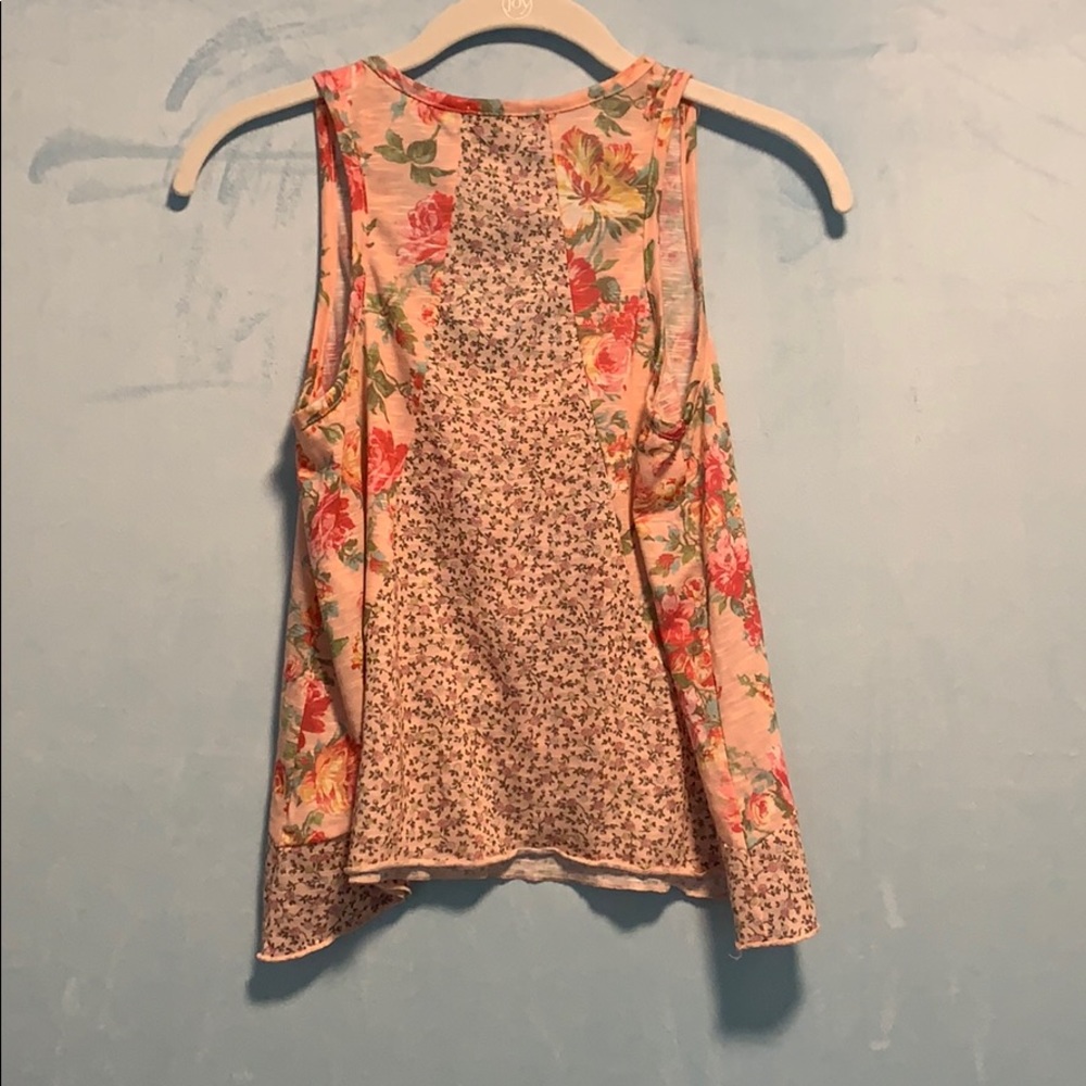 Pink Pattern Tank Top - Picture 2 of 2